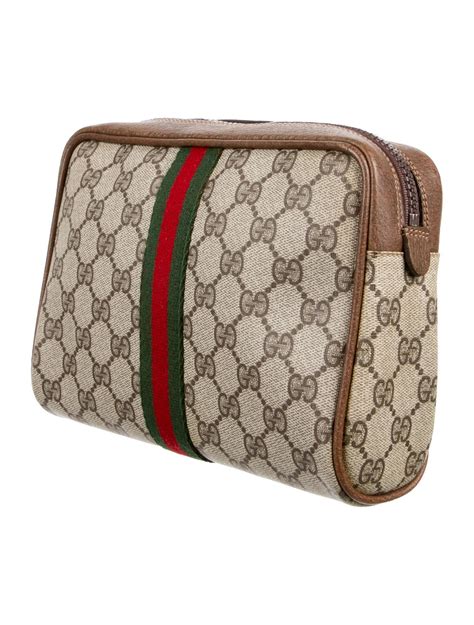 gucci make up bags|vintage gucci makeup bag.